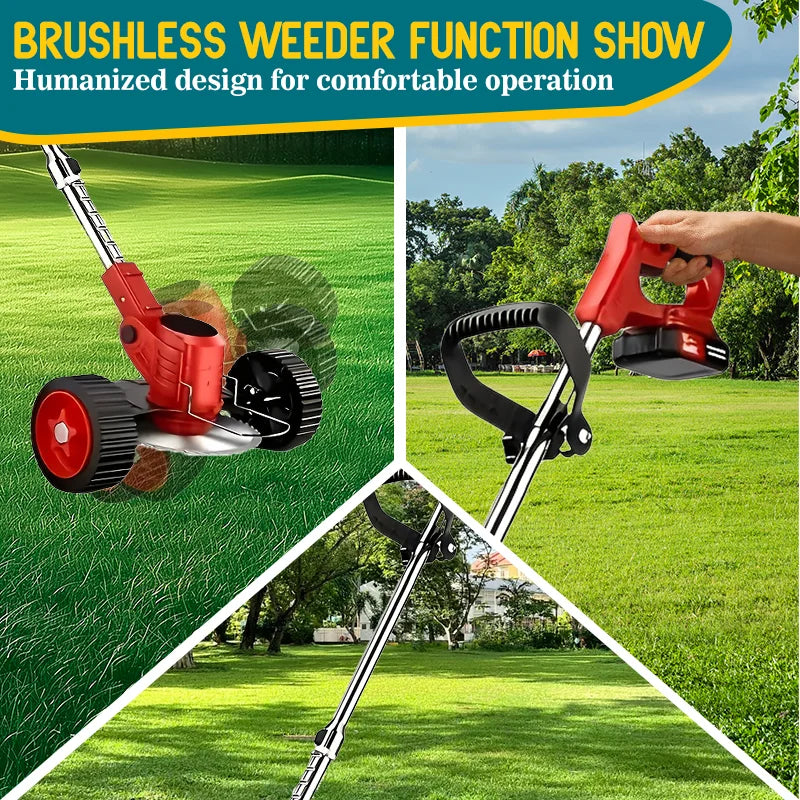 New Arrival gardening tools cordless lawn mowers riding weed trimmer weed eater suitable for courtyards and gardens
