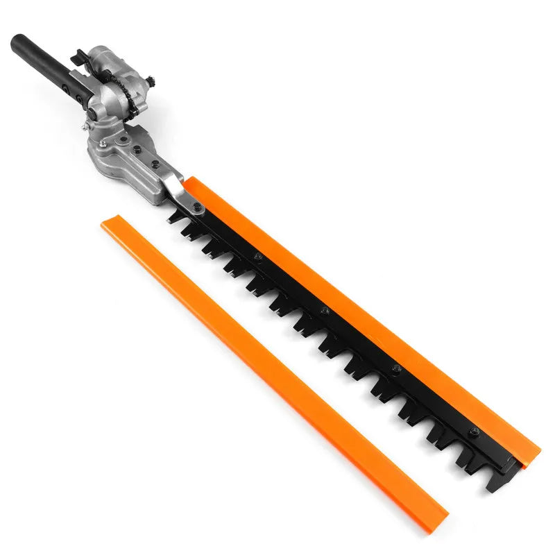 Professional Hedge Trimmer head 26mm/28mm 7/9 Spline High Pole Brush Grass Cutter Harvester Mower For Garden Tools Spare Parts