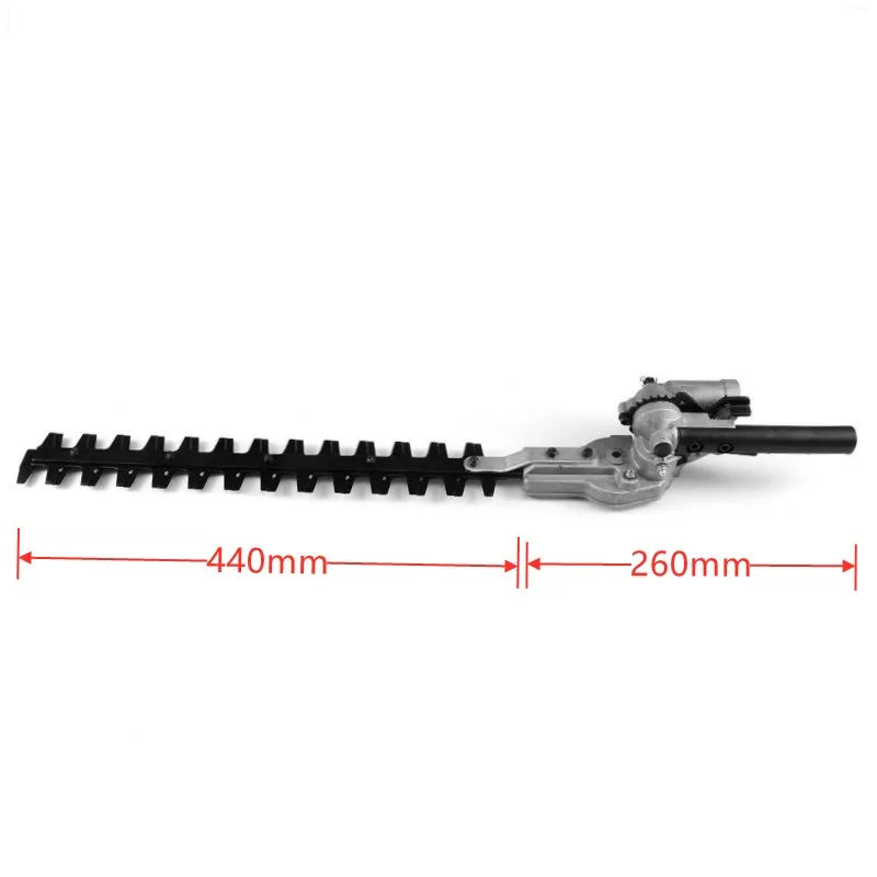 Professional Hedge Trimmer head 26mm/28mm 7/9 Spline High Pole Brush Grass Cutter Harvester Mower For Garden Tools Spare Parts