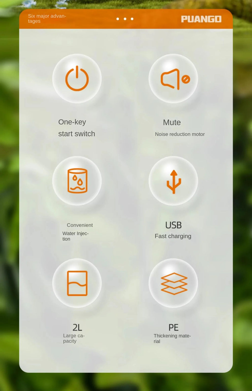 Small-sized Electric Watering Can for Plant Care and Disinfection