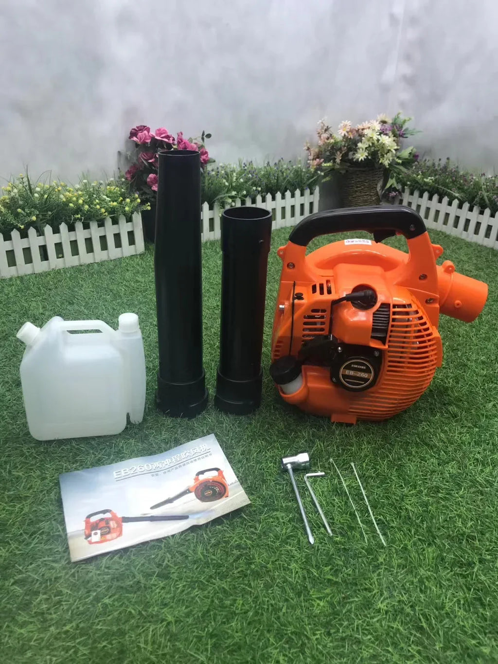 EB260 Leaf  Air Blower Portable Garden Tool Snow Car Gas  High Vacuum Fan Duct Handheld Petrol Blowe for Lawn Care Snow Blowing