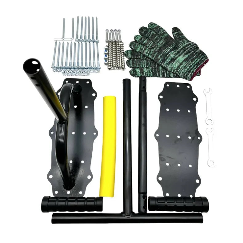 Removable Manual Lawn Aerators Heavy Duty Spring Scarifier Labor-saving Soil Loosening Grass Aerating Tool Lawn Yard Care Tools