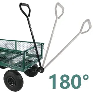 Garden Tool Cart, Garden Net Car, Load 200kg, Garden Trolley, Fence Removable Net Car