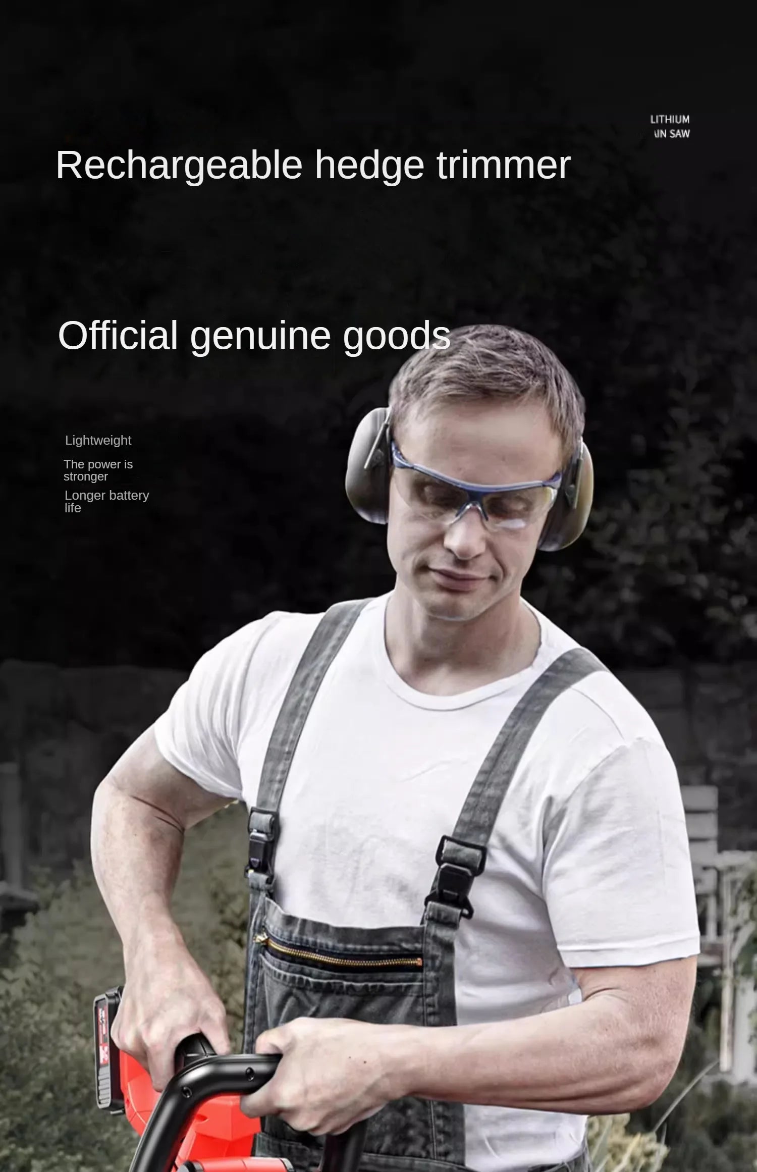 Powerful and Portable Hedge Trimmer for Efficient Garden Maintenance