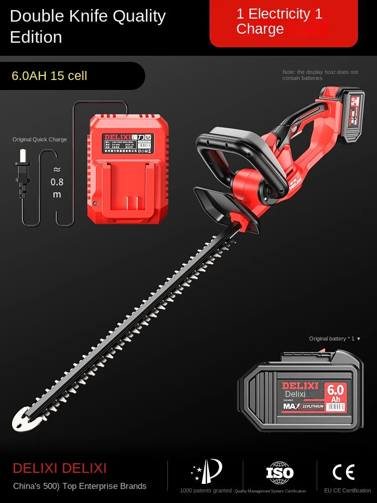 Powerful and Portable Hedge Trimmer for Efficient Garden Maintenance