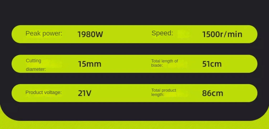 High-Powered Electric Hedge Trimmer for Tea Tree Pruning and Gardening