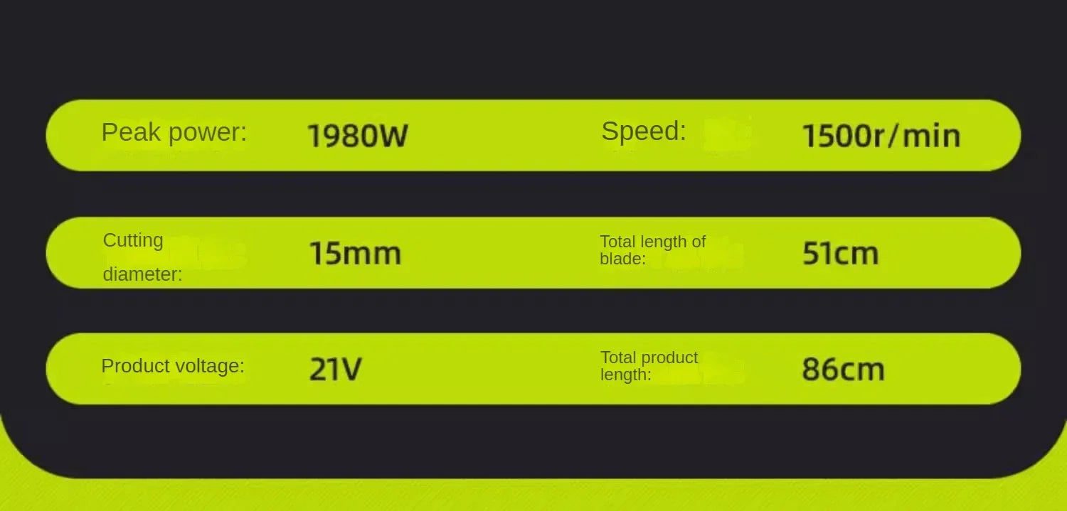 High-Powered Electric Hedge Trimmer for Tea Tree Pruning and Gardening