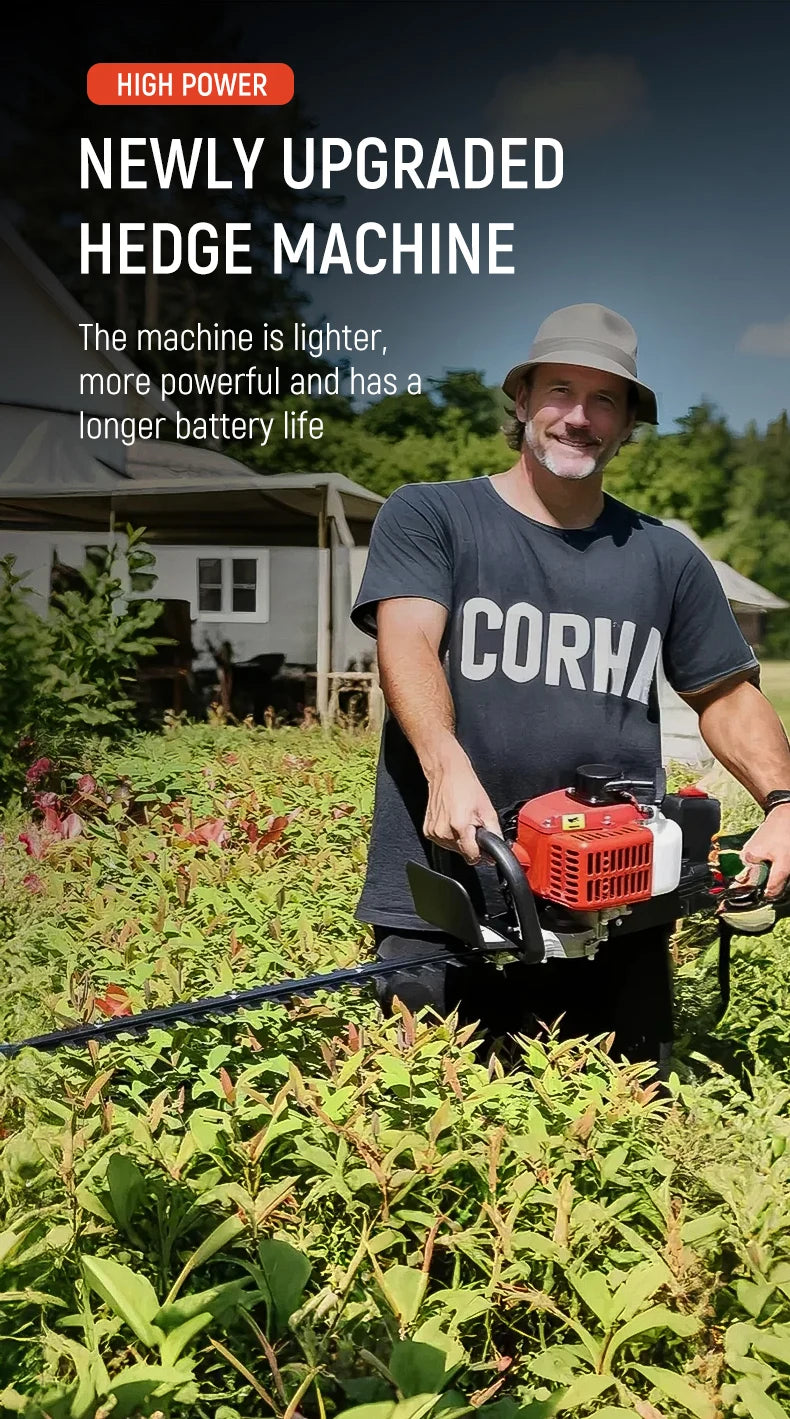 Petrol Hedge Trimmer 2-Stroke Tea Tree Pruning Shears Garden Tree Pruner Irrigation Cutter Tea Picker Outdoor Power