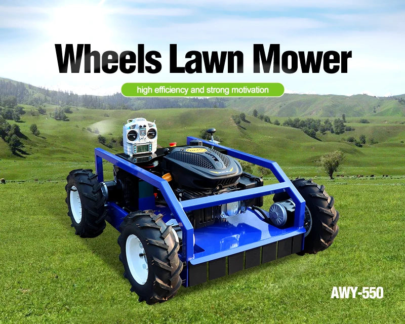 Customizable, best-quality four-wheel lawn mower for home use