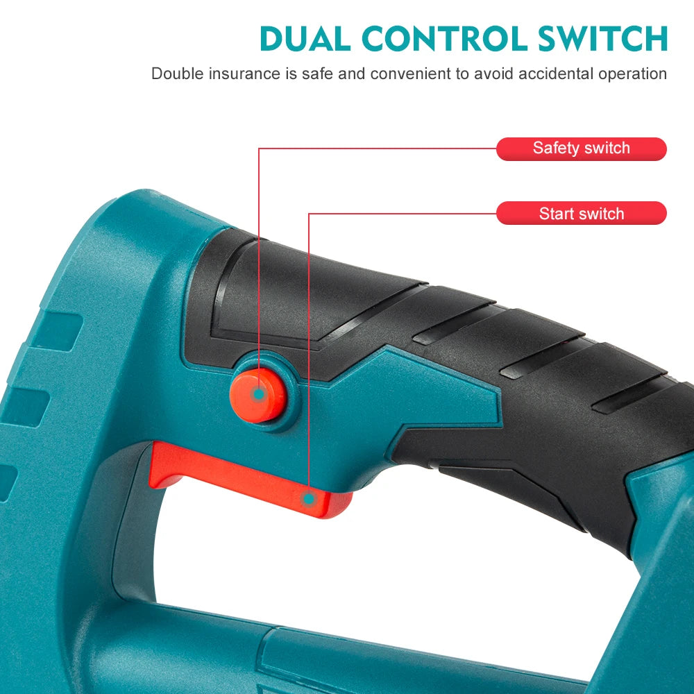 Electric Lawn Mower for Makita 18V Grass Trimmer Cordless Brush Li-Ion Auto Release String Cutter Power Household Garden Tools