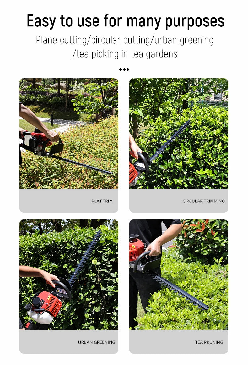 Petrol Hedge Trimmer 2-Stroke Tea Tree Pruning Shears Garden Tree Pruner Irrigation Cutter Tea Picker Outdoor Power