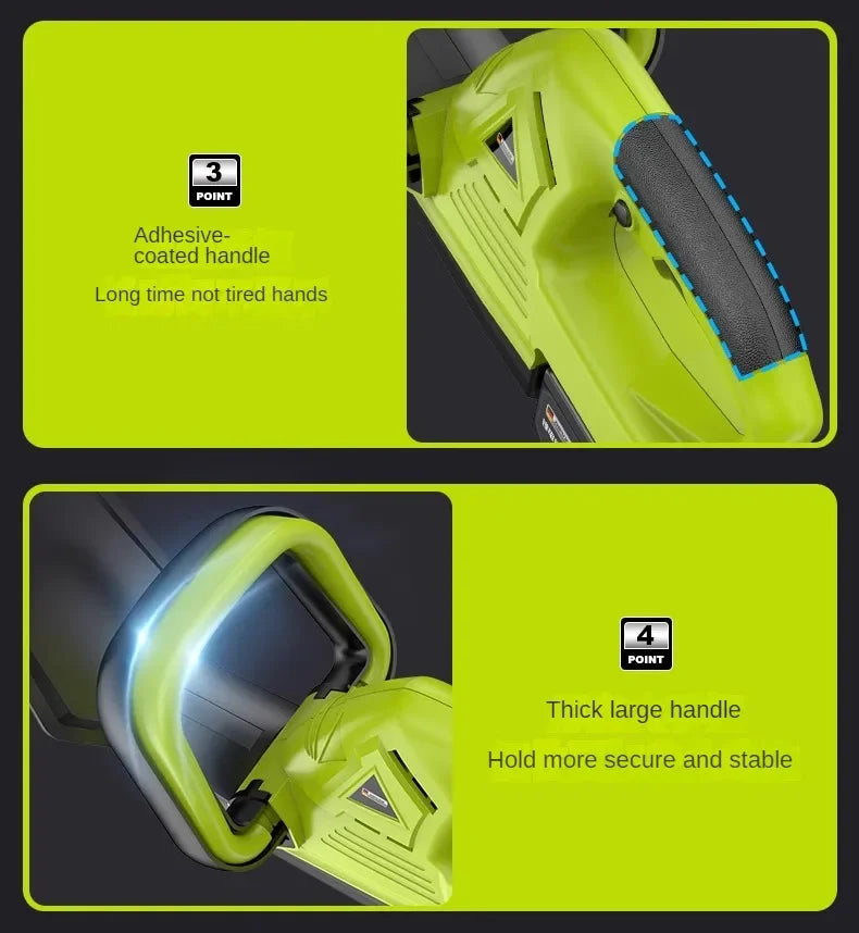 High-Powered Electric Hedge Trimmer for Tea Tree Pruning and Gardening