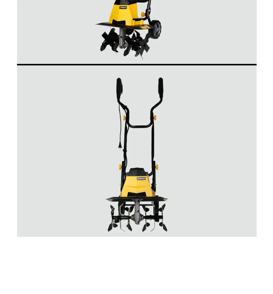 Electric Soil Loosener Garden Tiller Electric Cultivator Plow Machine Household Plowing Planing Digging Machine Orchard