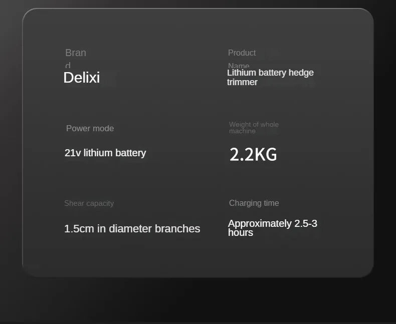 Powerful and Portable Hedge Trimmer for Efficient Garden Maintenance