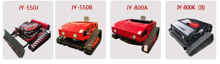 Self-propelled Garden Lawn Mower Industrial-type Lawn Trimmer Tracked Remote-controlled Lawn Mower