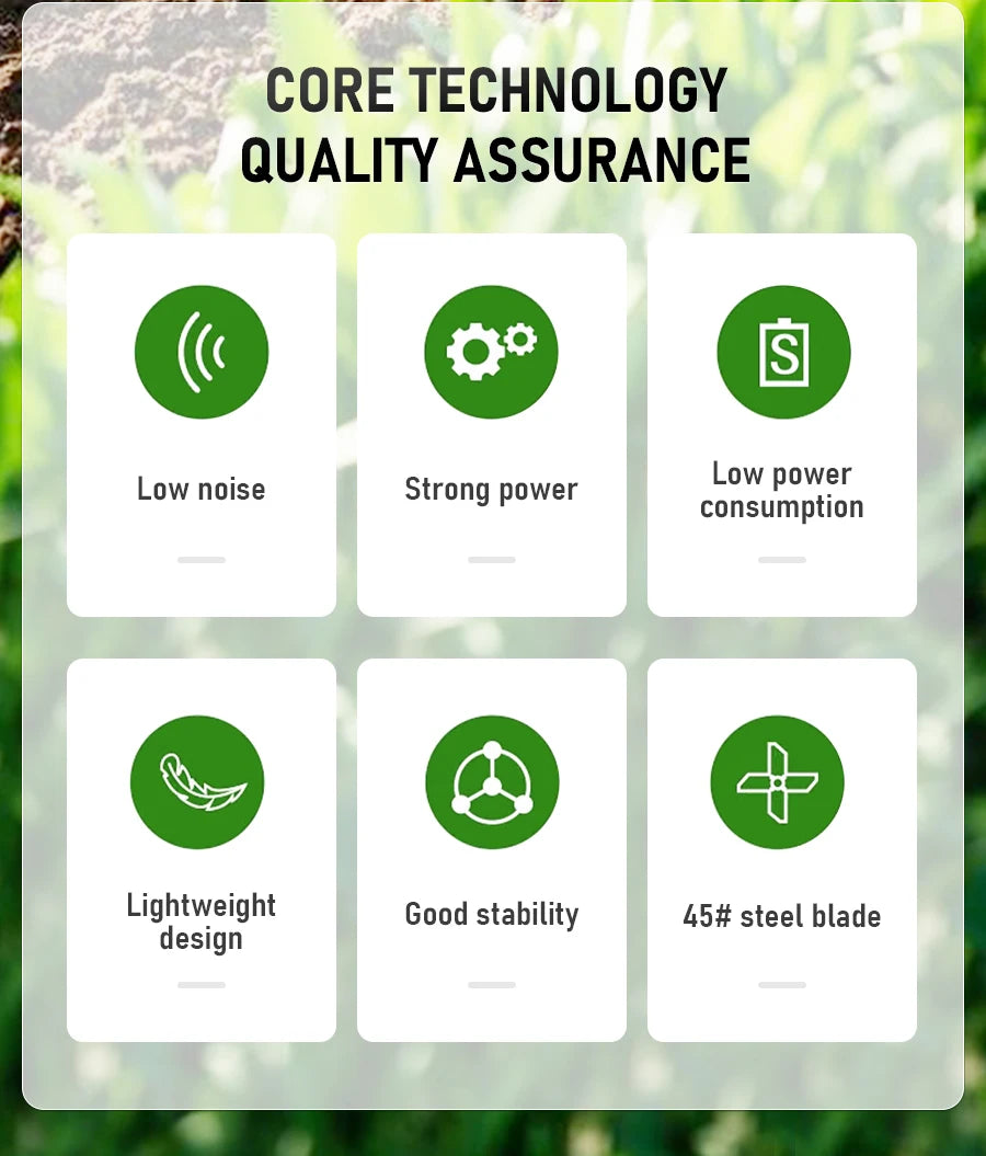 Electric Soil Loosener Garden Tiller Electric Cultivator Plow Machine Household Plowing Planing Digging Machine Orchard