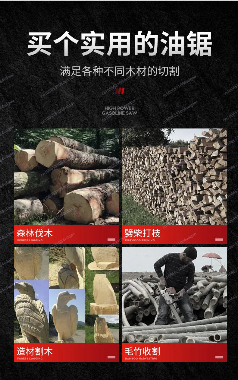 10 sets of multi-functional household chainsaws,  logging chainsaws, portable small garden tools, high power