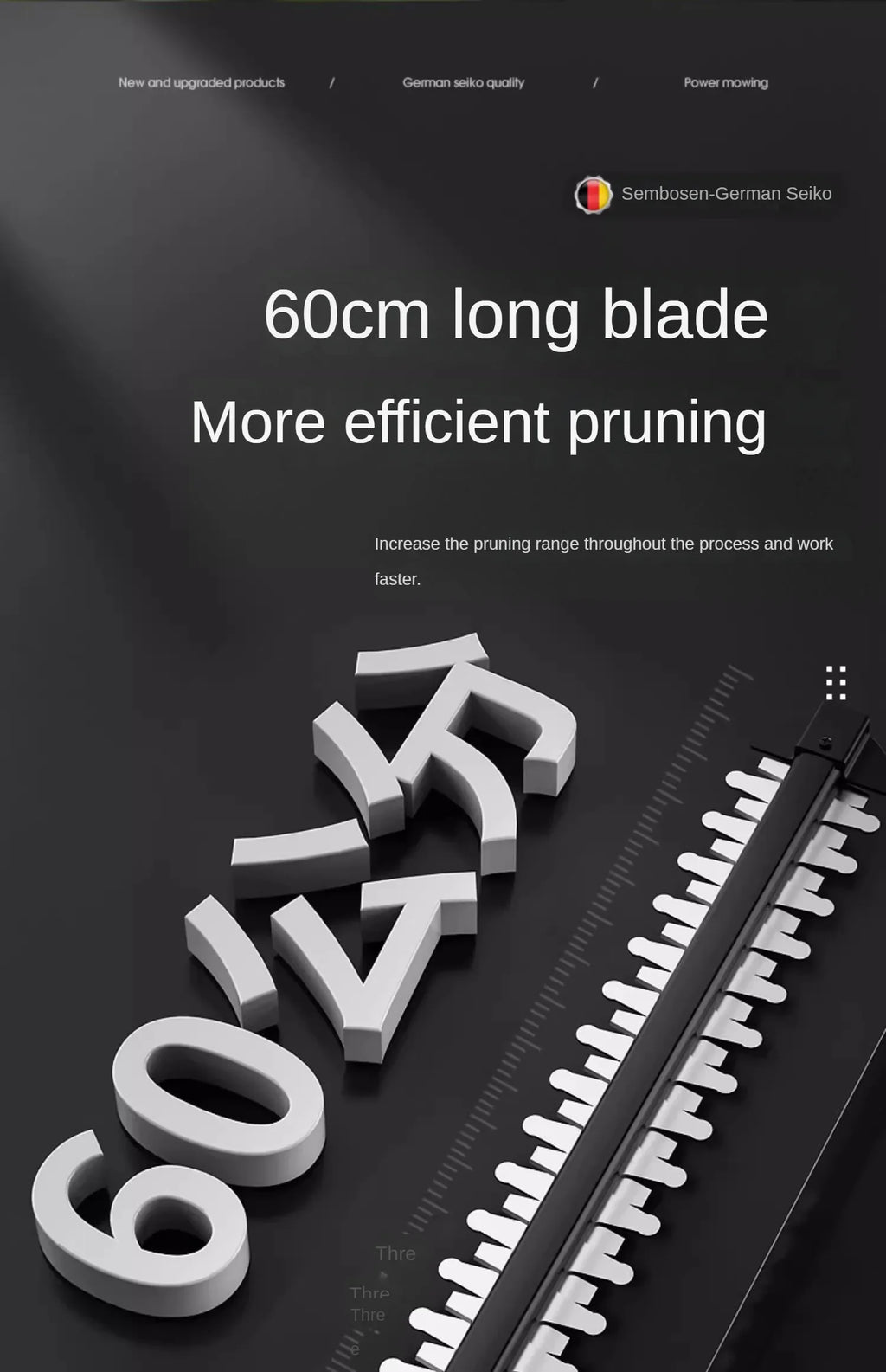 Cordless Electric Hedge Trimmer with Pruner and Shears for Garden and Lawn Maintenance A