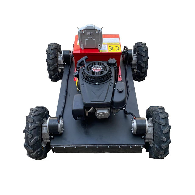 Self-propelled Garden Lawn Mower Industrial-type Lawn Trimmer Tracked Remote-controlled Lawn Mower