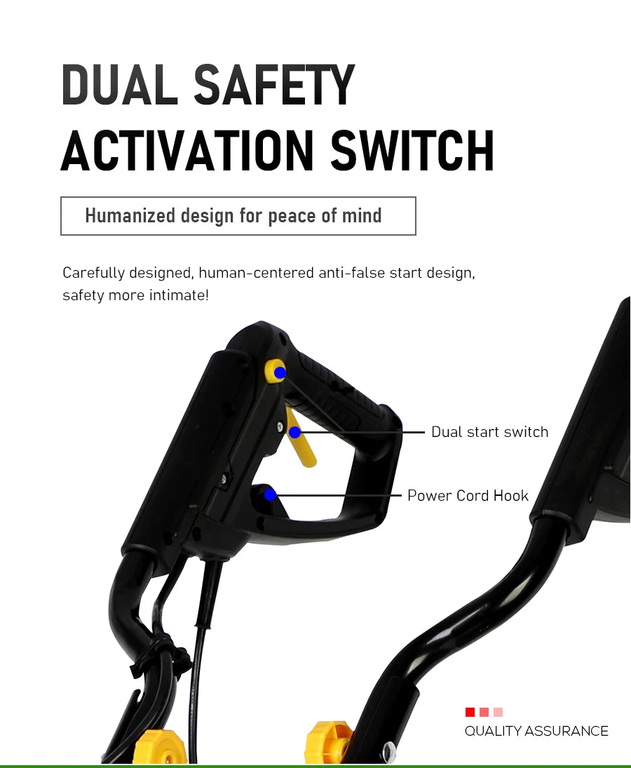 Electric Soil Loosener Garden Tiller Electric Cultivator Plow Machine Household Plowing Planing Digging Machine Orchard