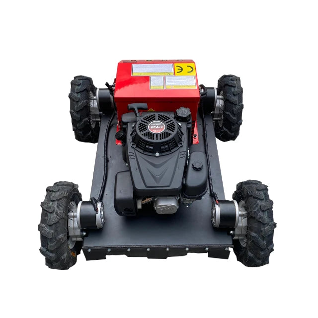 Self-propelled Garden Lawn Mower Industrial-type Lawn Trimmer Tracked Remote-controlled Lawn Mower