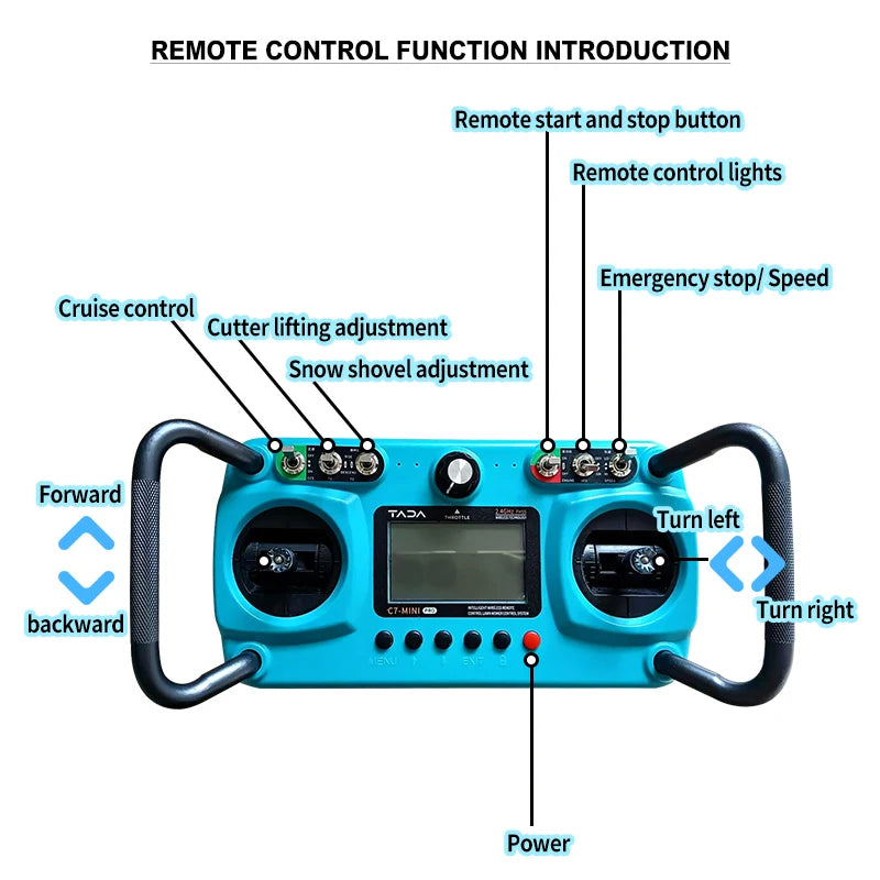 Customizable, best-quality four-wheel lawn mower for home use