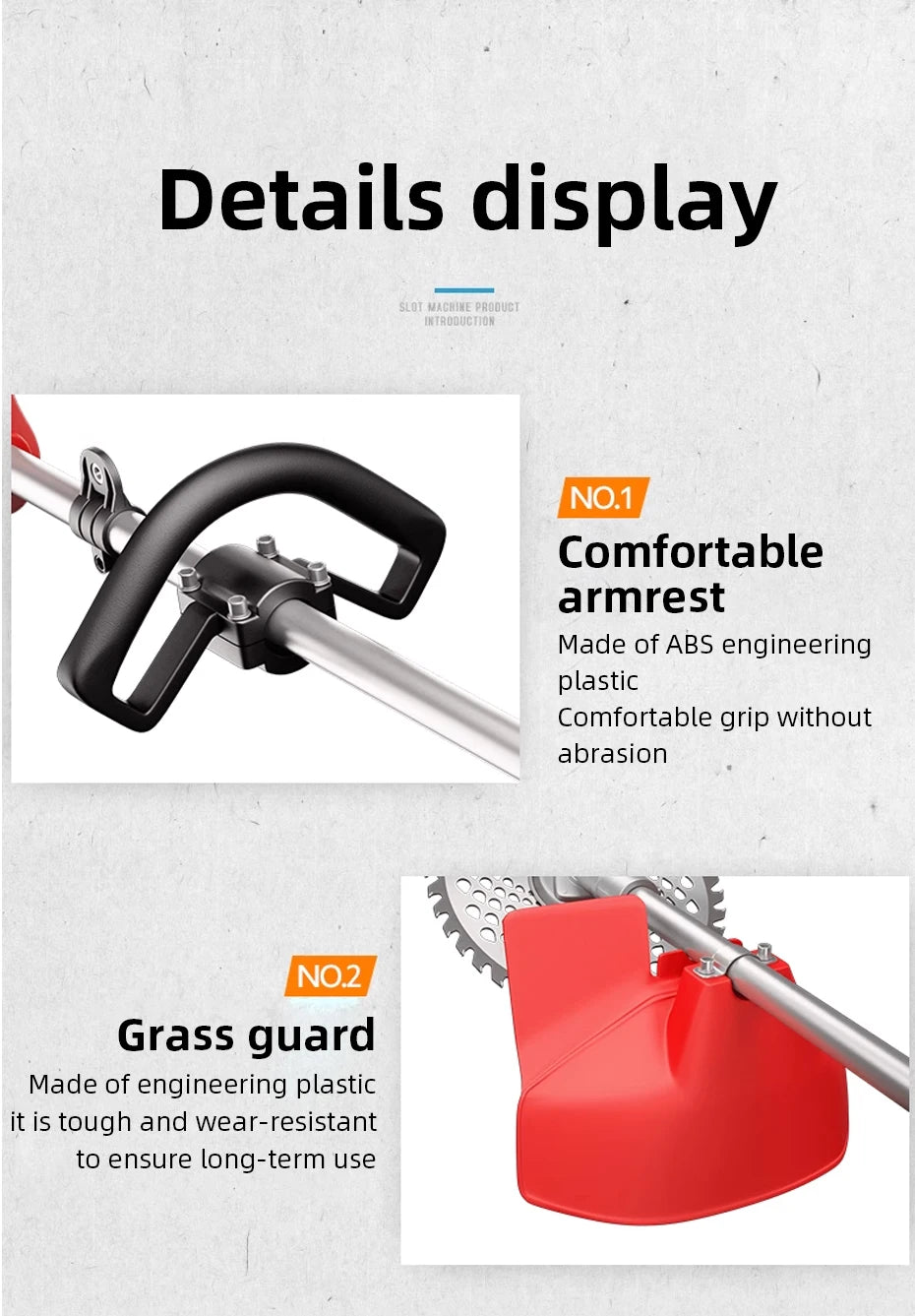 220V Electric Lawn Mower  Multi-function Lawn Trimmer Weeder High Branch Saw Pruning Shears Suitable for Home Garden Use