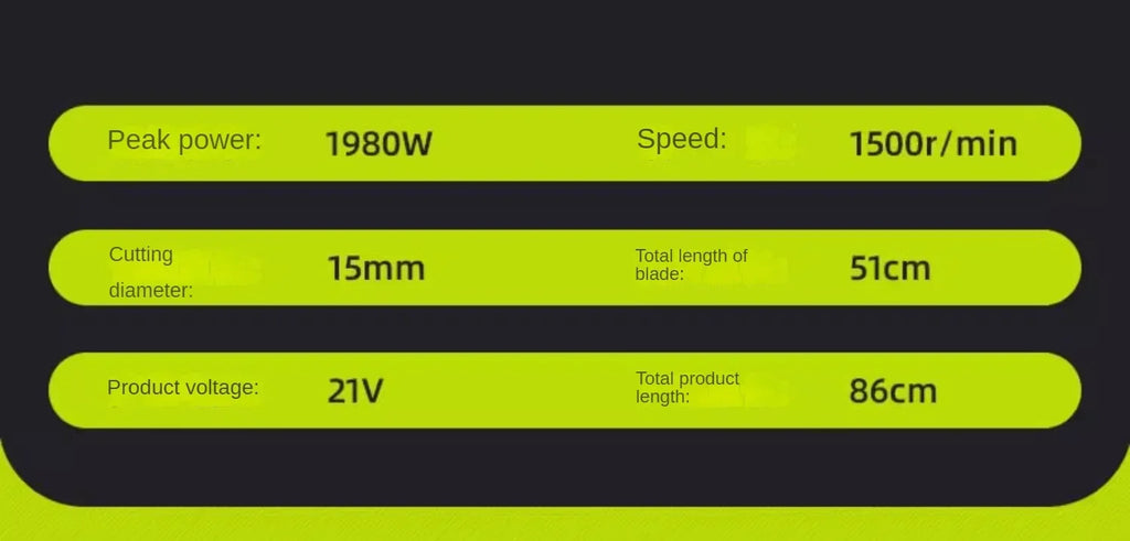 110V/220V High-Powered Electric Hedge Trimmer for Tea Tree Pruning and Gardening C