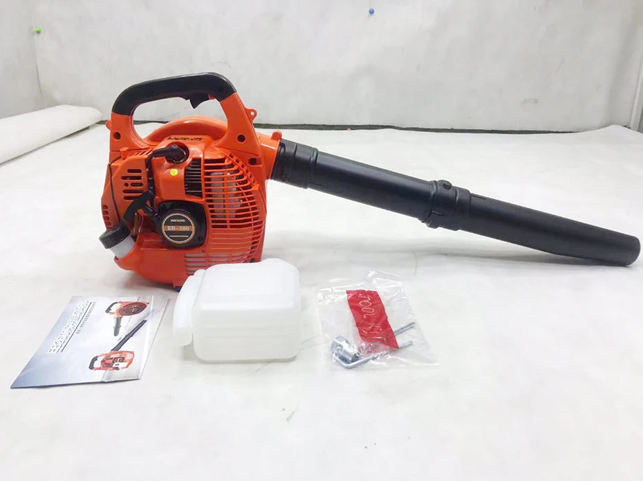 Portable Petrol Blower Road Sweeping Leaf Dust Construction Site Welding Slag Cleaning Blower EB260 Two-Stroke Leaf Blower