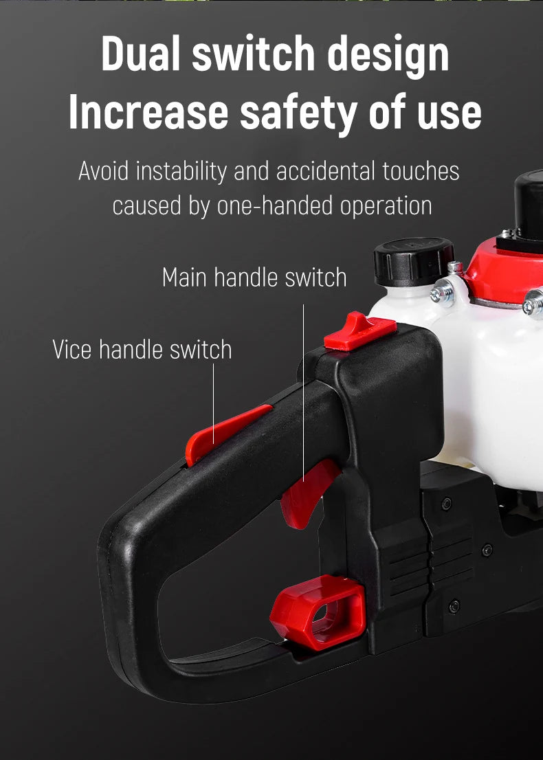 Petrol Hedge Trimmer 2-Stroke Tea Tree Pruning Shears Garden Tree Pruner Irrigation Cutter Tea Picker Outdoor Power