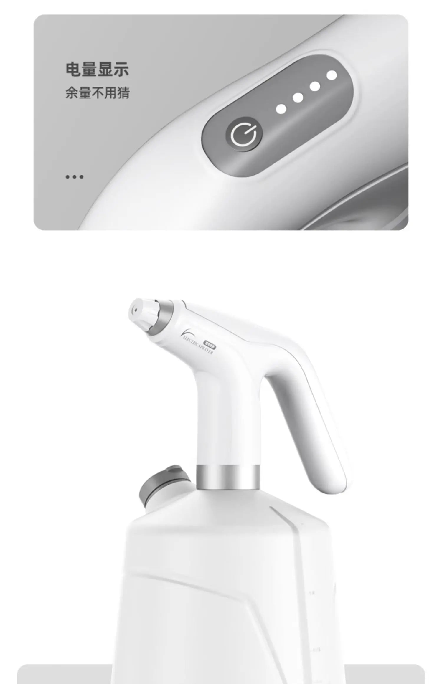 Small-sized Electric Watering Can for Plant Care and Disinfection