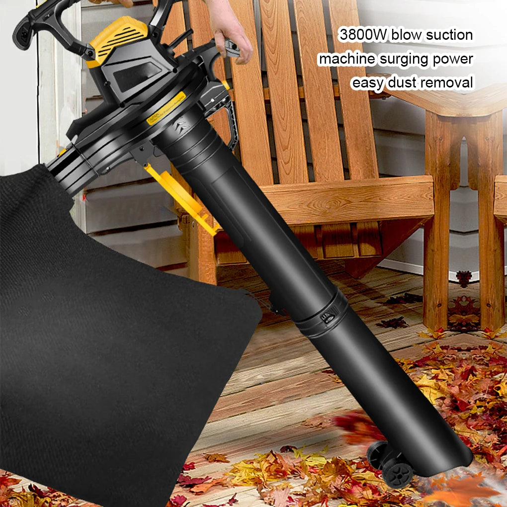Garden Leaf Blower Cordless Suction Machine High Power Strong Dust Removal Leaf Cleaning Blowing Dust Blowing Suction Machine