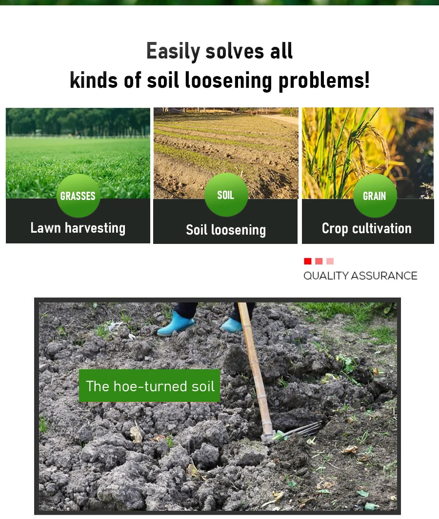 Electric Soil Loosener Garden Tiller Electric Cultivator Plow Machine Household Plowing Planing Digging Machine Orchard