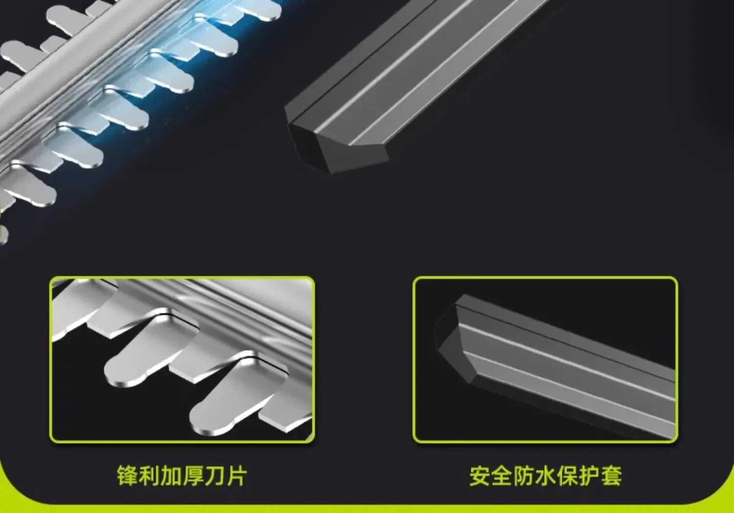 110V/220V High-Powered Electric Hedge Trimmer for Tea Tree Pruning and Gardening C