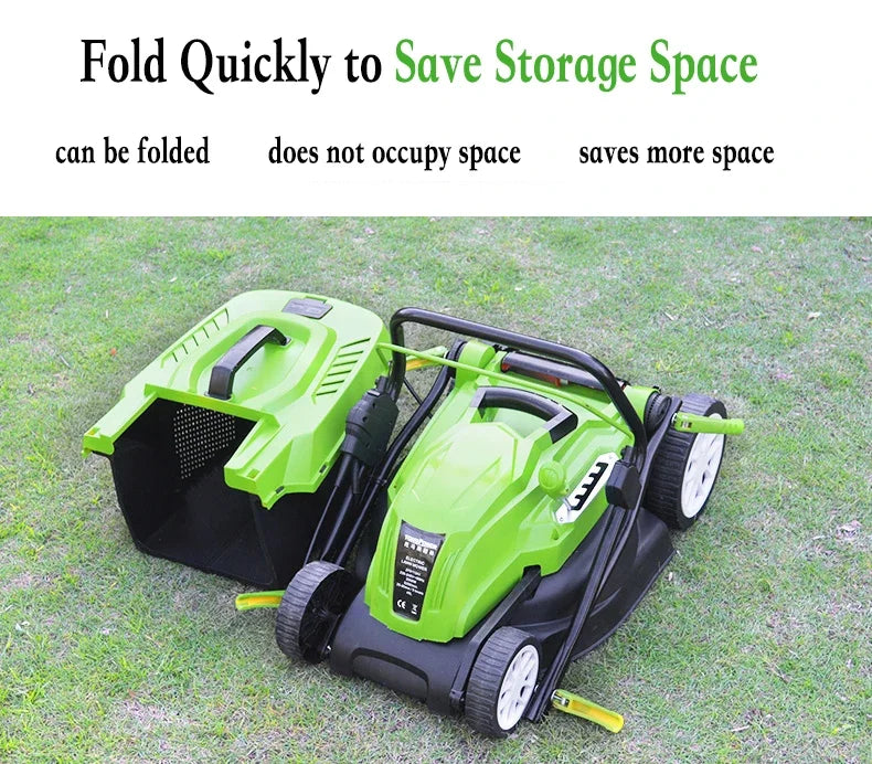Grass Cutter gas Lawn mower electric lawn mower hand-pushed small househo multi-functional robot lawn mower with charger