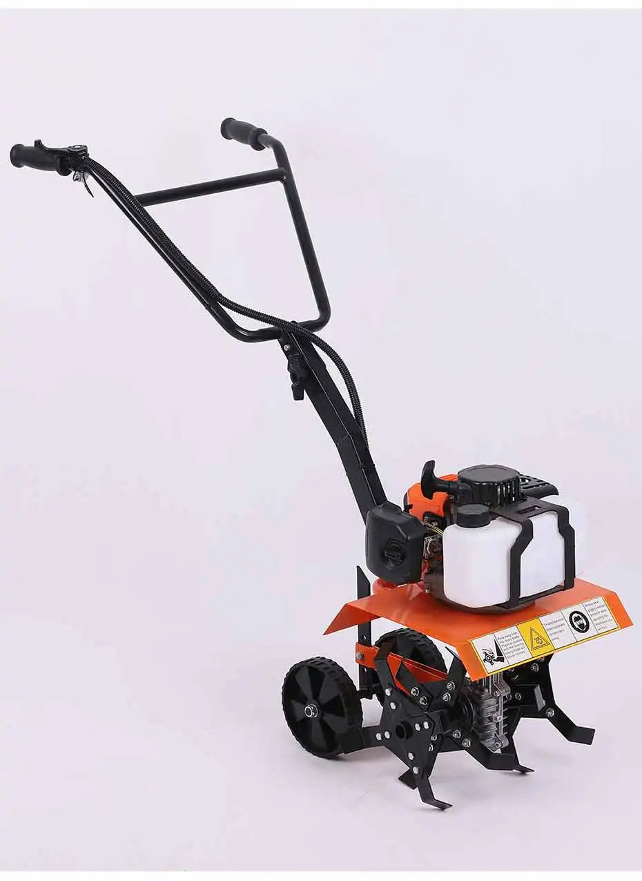 Gasoline Micro Cultivator Agricultural Garden Tools Gasoline Multi-function Minitype Rotary Tiller Machinery for Far