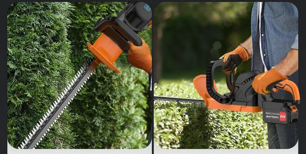 Electric Grass Trimmer Lithium Battery Rechargeable Grass Cutting Machines High Power Multifunctional Garden Power Tools