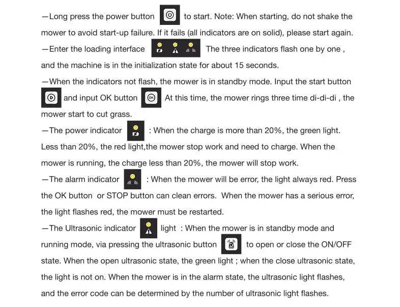 Robotic Lawn mower Grass Cutter Robot Smart Without Boundary Wire 4.0Ah Removable Battery Visual Sensor for Small Garden 200sqm