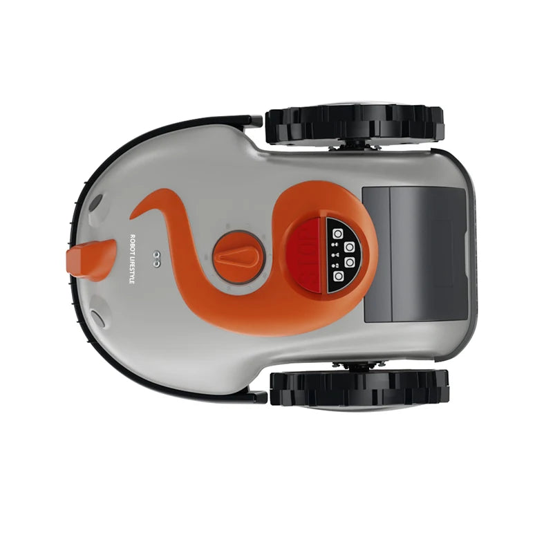 Robotic Lawn mower Grass Cutter Robot Smart Without Boundary Wire 4.0Ah Removable Battery Visual Sensor for Small Garden 200sqm