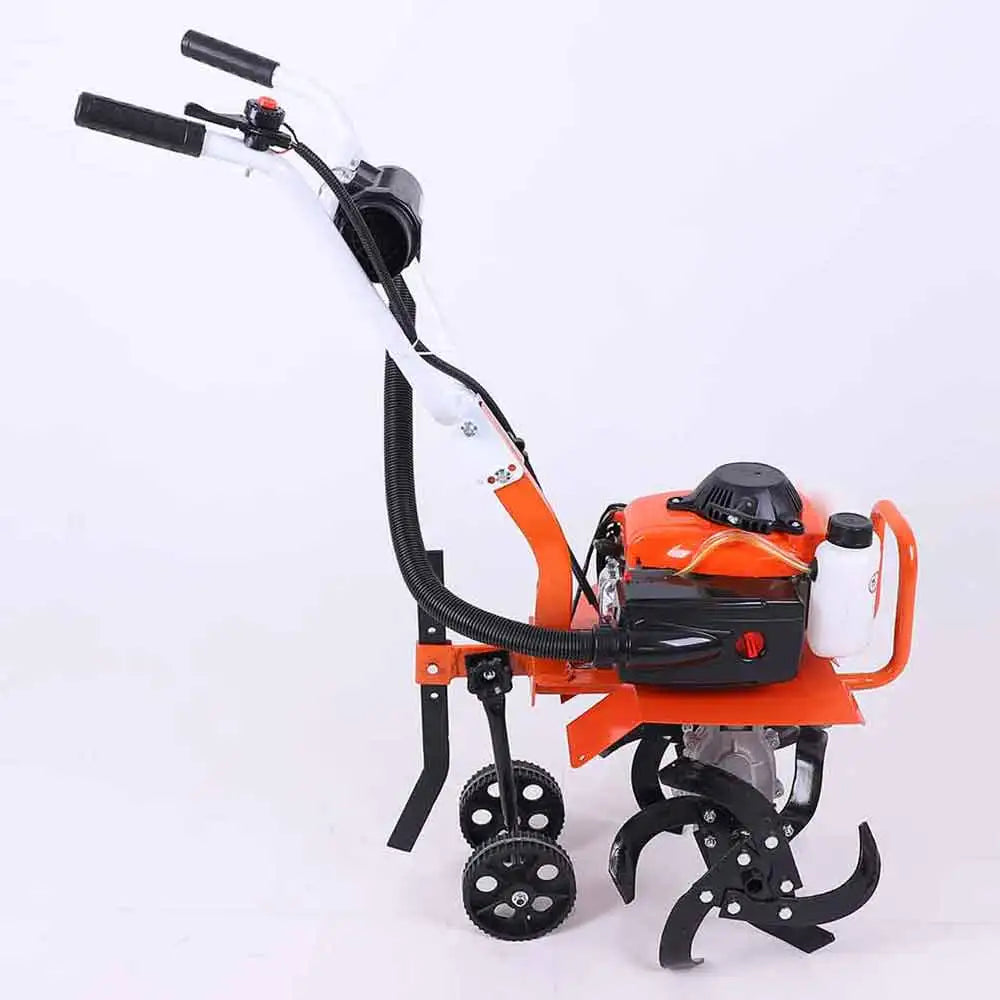 Gasoline Micro Cultivator Agricultural Garden Tools Gasoline Multi-function Minitype Rotary Tiller Machinery for Far