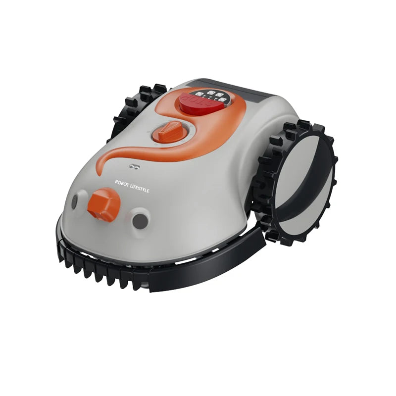 Robotic Lawn mower Grass Cutter Robot Smart Without Boundary Wire 4.0Ah Removable Battery Visual Sensor for Small Garden 200sqm
