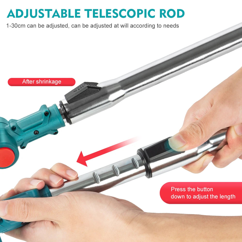 Electric Lawn Mower for Makita 18V Grass Trimmer Cordless Brush Li-Ion Auto Release String Cutter Power Household Garden Tools