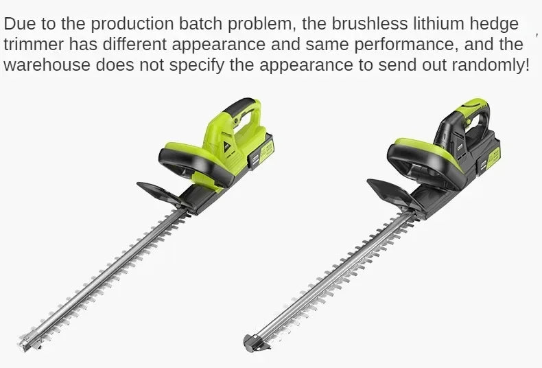 High-Powered Electric Hedge Trimmer for Tea Tree Pruning and Gardening