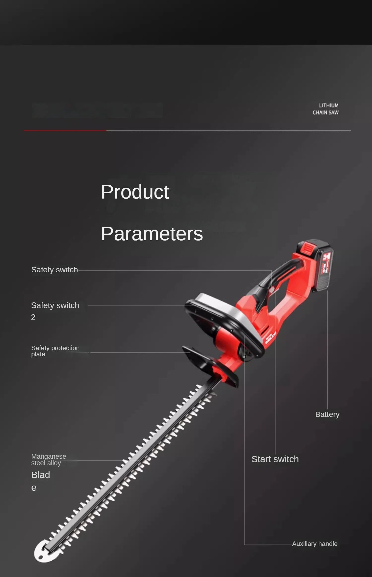 Powerful and Portable Hedge Trimmer for Efficient Garden Maintenance