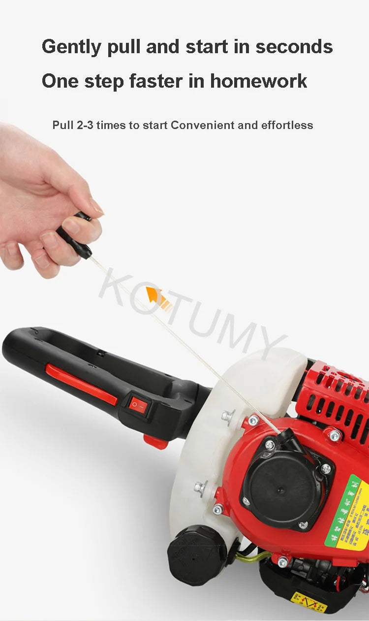 Hedge Trimmer Gasoline Shears Single/Double-Edged Tea Tree Pruning Machine Tea Picking Machine Green Garden Pruning Hedge Trimme