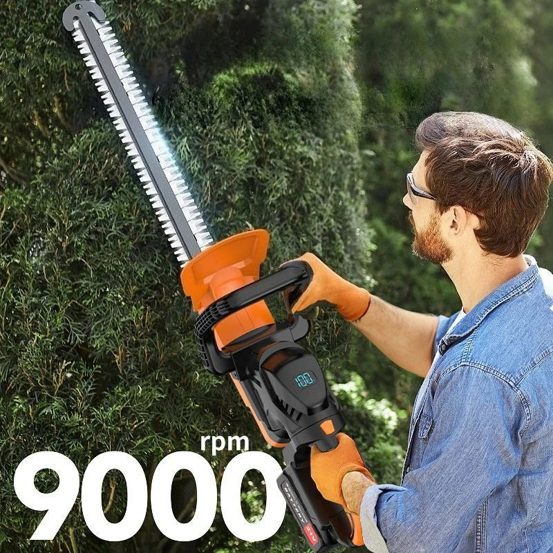 Electric Grass Trimmer Lithium Battery Rechargeable Grass Cutting Machines High Power Multifunctional Garden Power Tools