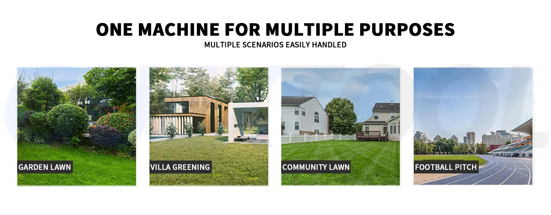 1600W Powerful Electric Lawn Mower, Weeding Machine, Hand Push Electric Household Weeding Machine, Lawn Mower Grass Cutting Tool