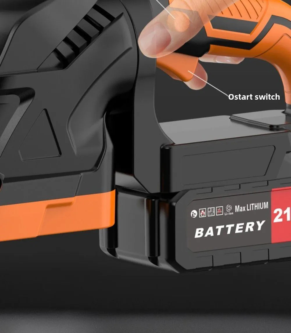 Electric Grass Trimmer Lithium Battery Rechargeable Grass Cutting Machines High Power Multifunctional Garden Power Tools