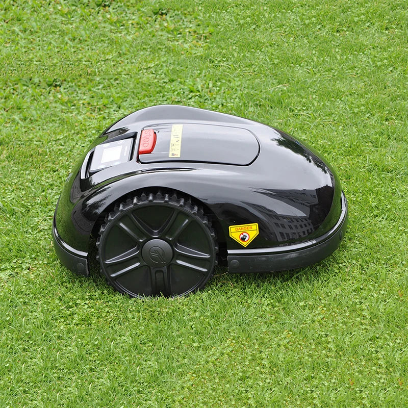 Robotic Lawn mower Grass Cutter Robot Smart Without Boundary Wire 4.0Ah Removable Battery Visual Sensor for Small Garden 200sqm