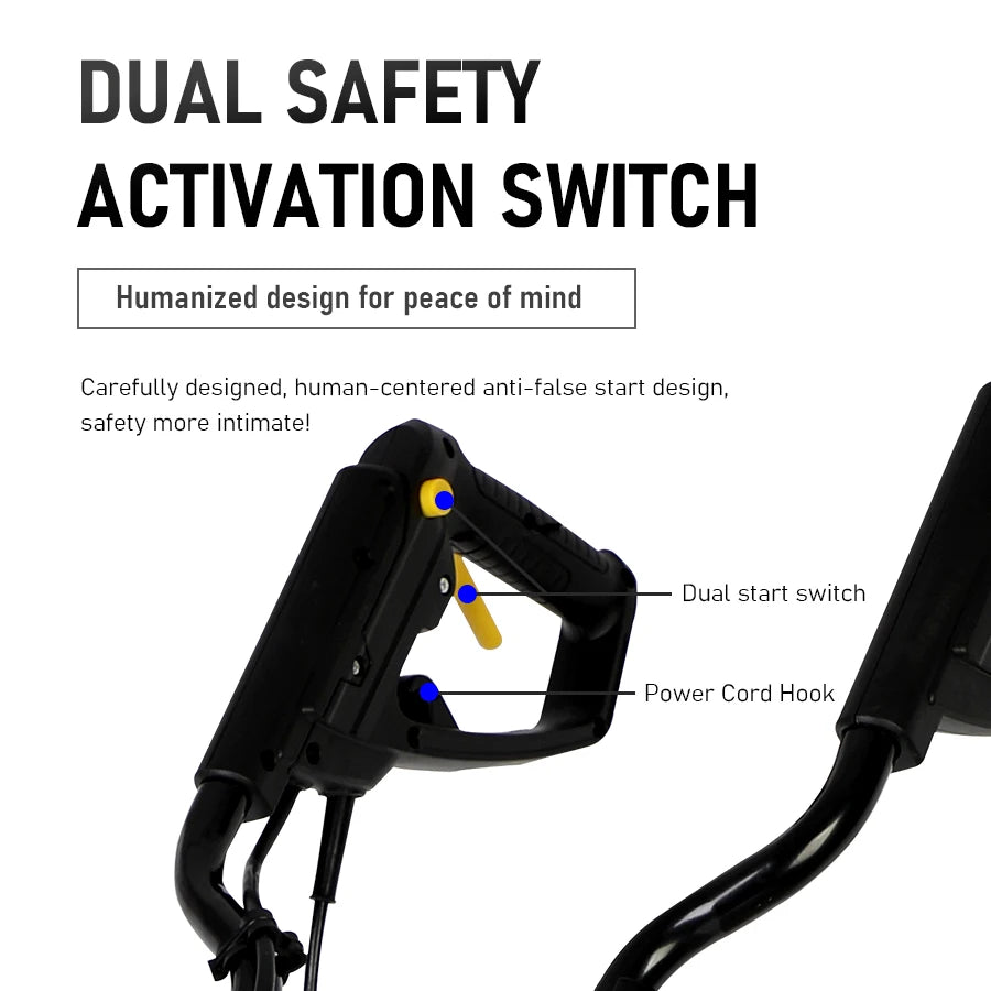 Electric Soil Loosener Garden Tiller Electric Cultivator Plow Machine Household Plowing Planing Digging Machine Orchard